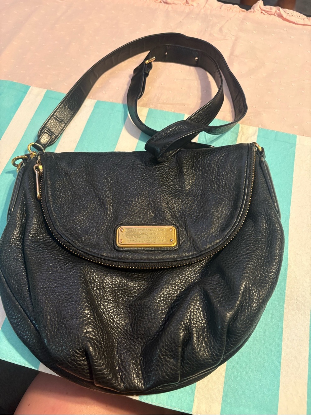 Marc by Marc Jacobs pebbled leather crossbody